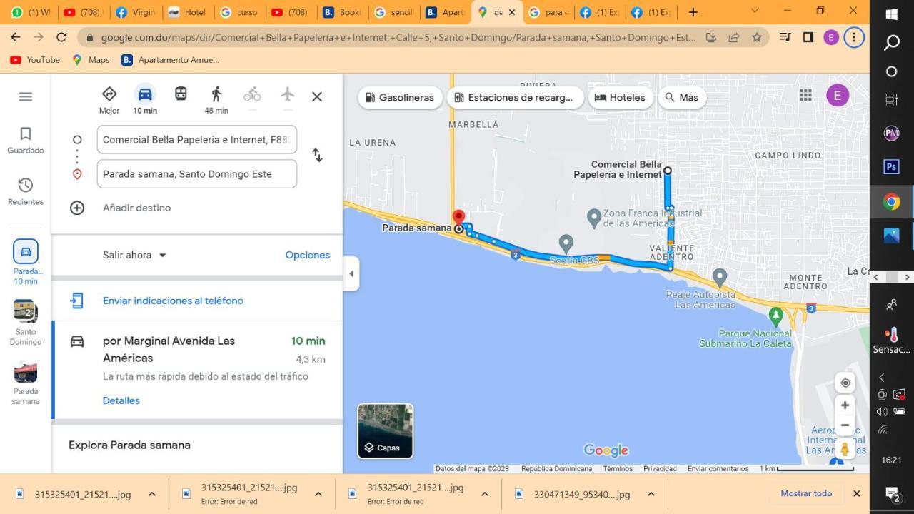 Apartamento Amueblado Caribe, Santo Domingo A 10 Minutos Del Aeropuerto Internacional De Las Americas Zewnętrze zdjęcie